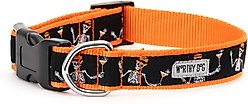 The Worthy Dog BOOS! Dog Collar, Black, Large: 14 to 20-in neck, 1-in wide slide 2 of 5
