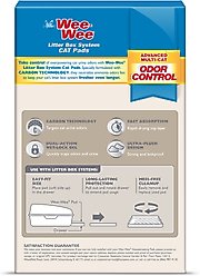 Wee-Wee Four Paws Litter Box Cat Pee Pads, 11 x 17-in, 10 count slide 2 of 9