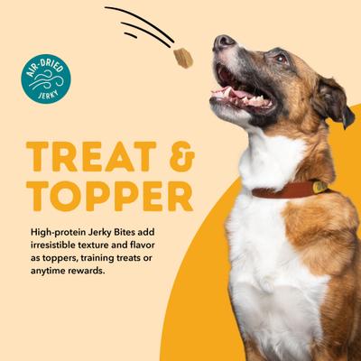 Show full view: ACANA Jerky Bites Poultry Flavor Grain-Free High-Protein Jerky Dog Treats, 6-oz bag slide 8 of 9