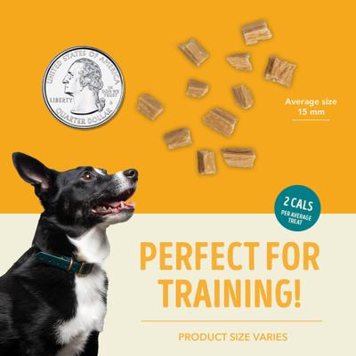 Show full view: ACANA Jerky Bites Poultry Flavor Grain-Free High-Protein Jerky Dog Treats, 6-oz bag slide 5 of 9