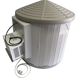 Dog Palace Pro Series CRB Palace A/C Adapter Panel, Grey, Large