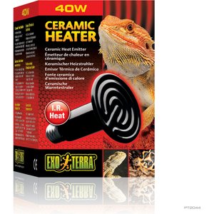 Exo Terra Ceramic Reptile Heater Bulb, 40-watt