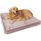 Show in main carousel: Sherry Kline Pet Collection Velvet Reversible & Cord Dog Bed, Rose, 30 x 42 x 4-in slide 2 of 4