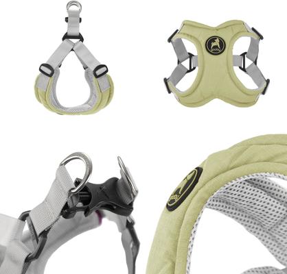 Show full view: Gooby Memory Foam Step In Dog Harness, Green, Large: 19 to 23.5-in chest slide 2 of 6