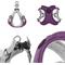 Show in main carousel: Gooby Memory Foam Step In Dog Harness, Purple, Large: 19 to 23.5-in chest slide 3 of 7