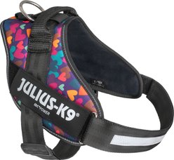 Julius-K9 IDC Power Dog Harness Mixed Hearts, X-Large slide 2 of 5