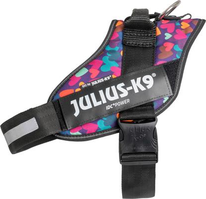 Show full view: Julius-K9 IDC Power Dog Harness Mixed Hearts, X-Large slide 3 of 5