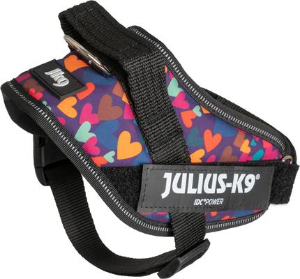 Show full view: Julius-K9 IDC Power Dog Harness, Mixed Hearts, Small slide 6 of 6