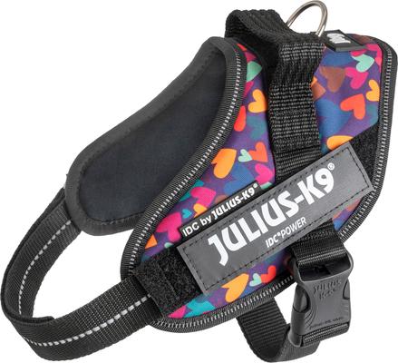 Show full view: Julius-K9 IDC Power Dog Harness, Mixed Hearts, Small slide 4 of 6