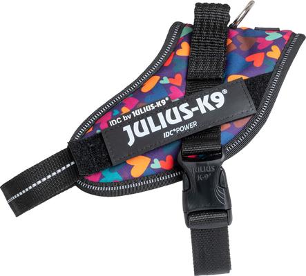 Show full view: Julius-K9 IDC Power Dog Harness, Mixed Hearts, Small slide 3 of 6