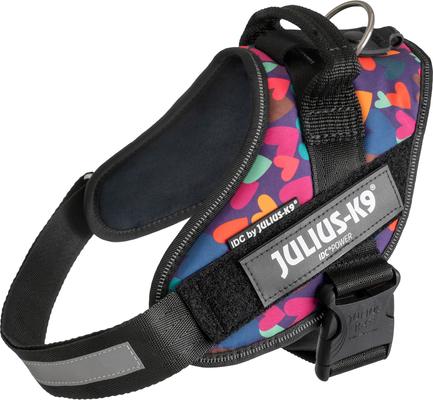Show full view: Julius-K9 IDC Power Dog Harness, Mixed Hearts, Medium slide 3 of 4