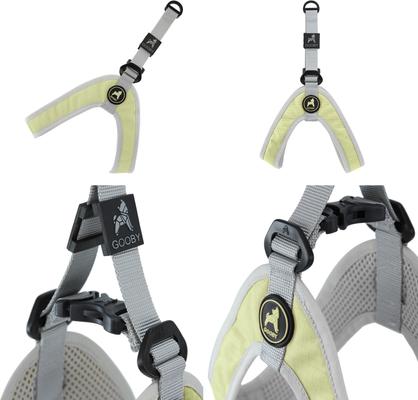 Show full view: Gooby Simple Step In III Dog Harness, Green, Large: 18.5 to 23.75-in chest slide 2 of 7