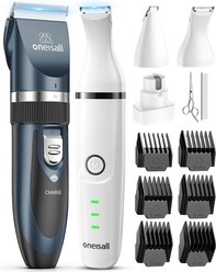 OneIsAll Dog Clippers & Dog Paw Trimmer Kit