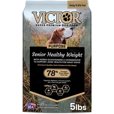 VICTOR VICTOR Senior Healthy Weight Joint Support Low Fat Gluten-Free Dry Dog Food, 5-lb bag