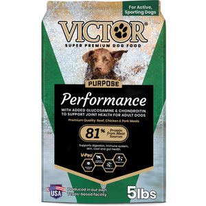 VICTOR Performance Active High Protein Hip & Joint Support Adult Dry Dog Food, 5-lb bag