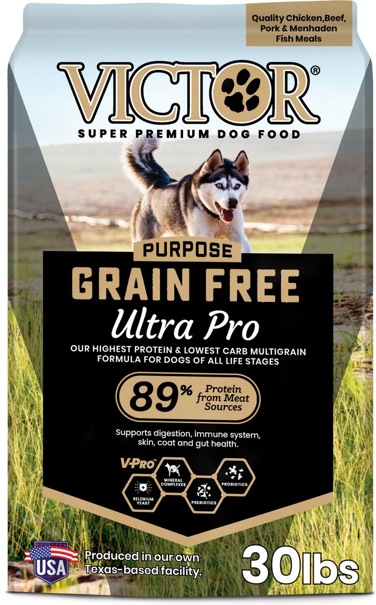 VICTOR Grain-Free Hero Canine Hip & Joint Support High Protein Adult Active Dry Dog Food