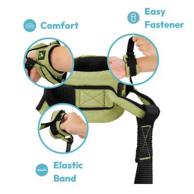 Show full view: Gooby Ripstop Wrist Band Nylon Dog Leash, 6-ft long, 1.5-in wide, Purple slide 4 of 4