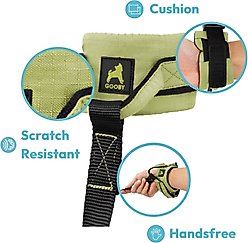 Gooby Ripstop Wrist Band Nylon Dog Leash, 6-ft long, 3/4-in wide, Yellow slide 2 of 4