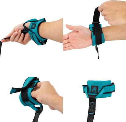 Show full view: Gooby Ripstop Wrist Band Nylon Dog Leash, 6-ft long, 1.5-in wide, Turquoise slide 2 of 4