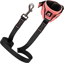 Gooby Ripstop Wrist Band Nylon Dog Leash, 6-ft long, 1.5-in wide, Pink