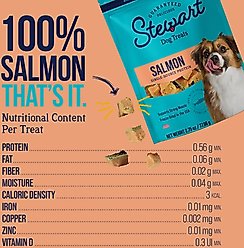 Stewart Wild Salmon Single Ingredient Freeze-Dried Dog Treats, 2.75-oz pouch slide 2 of 8