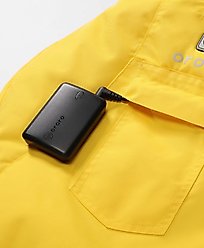 ororo Heated Padded Dog Vest, Yellow, Large slide 2 of 9