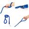 Show in main carousel: Gooby Soft Mesh Polyester Dog Leash, 4-ft long, 1.5-in wide, Blue slide 2 of 3