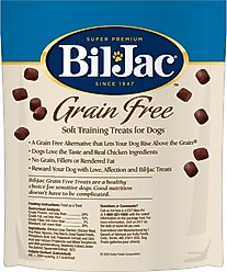 Bil-Jac Chicken & Sweet Potato Grain-Free Training Dog Treats, 10-oz bag slide 2 of 6