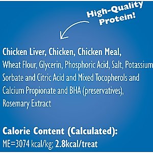 Bil-Jac Little-Jacs Small Dog Chicken Liver Training Dog Treats, 16-oz bag