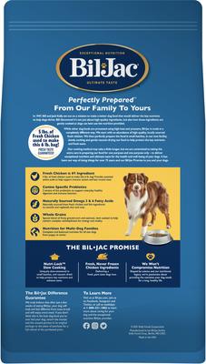 Show full view: Bil-Jac Adult Select Chicken Recipe Dry Dog Food, 6-lb bag slide 3 of 12