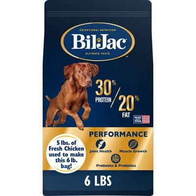 Bil-Jac Bil-Jac 30/20 Performance Dry Dog Food, 6-lb bag
