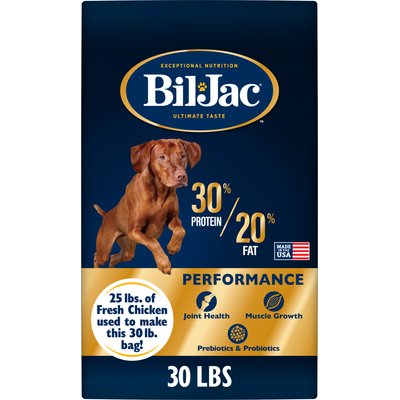 Bil-Jac Bil-Jac 30/20 Performance Dry Dog Food, 30-lb bag