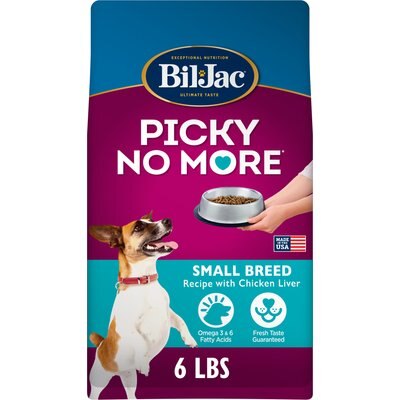 Bil-Jac Bil-Jac Picky No More Small Breed Chicken Liver Recipe Dry Dog Food, 6-lb bag