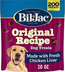 Bil-Jac Original Recipe with Liver Soft Dog Treats, 20-oz bag