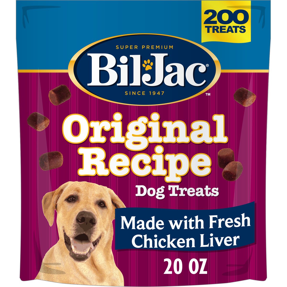 Bil-Jac Original Recipe with Liver Soft Dog Treats, 40-oz bundle