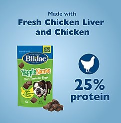 Bil-Jac YappleNanas Apple & Banana Flavor Soft Dog Treats, 4-oz bag slide 2 of 9