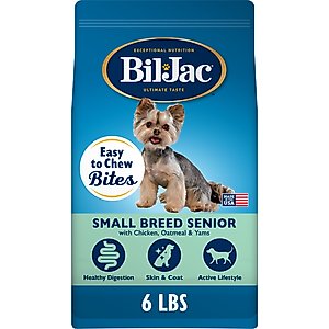 BIL-JAC Small Breed Adult Chicken, Oatmeal & Yams Recipe Dry