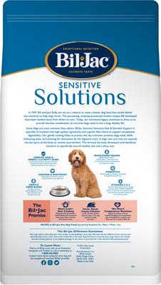 Show full view: Bil-Jac Sensitive Solutions Chicken & Whitefish Recipe Dry Dog Food, 6-lb bag slide 3 of 11