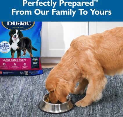 Show full view: Bil-Jac Large Breed Puppy Chicken Recipe Dry Dog Food, 15-lb bag slide 7 of 9
