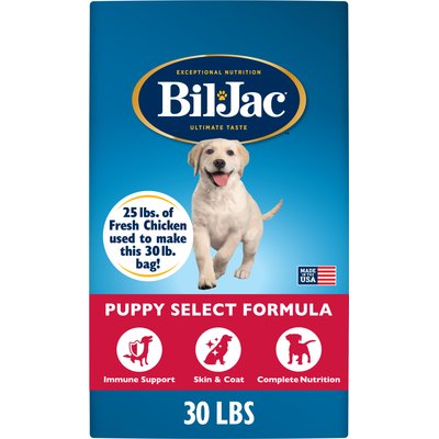 Bil-Jac Bil-Jac Puppy Select Chicken Recipe Dry Dog Food, 30-lb bag
