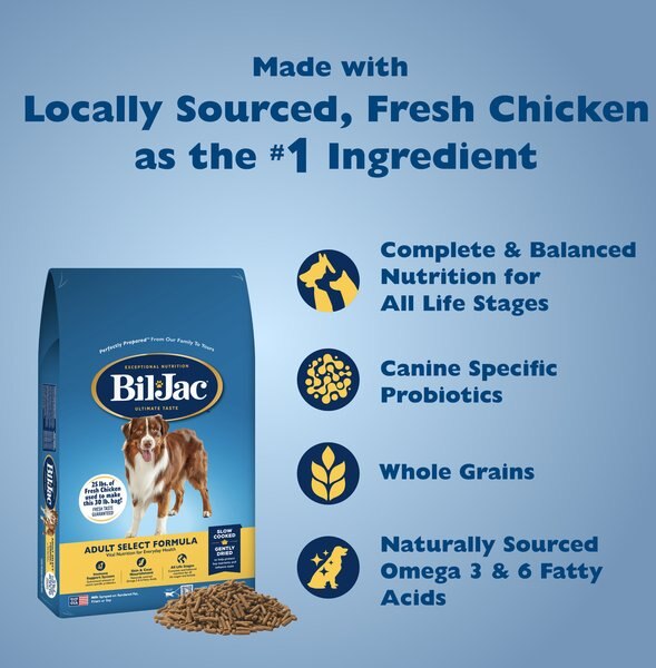 Bil-Jac Grain-Free Adult Chicken Recipe Dry Dog Food