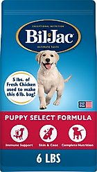 Bil-Jac Puppy Select Chicken Recipe Dry Dog Food, 6-lb bag