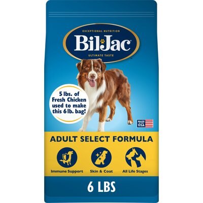 Bil-Jac Bil-Jac Adult Select Chicken Recipe Dry Dog Food, 6-lb bag