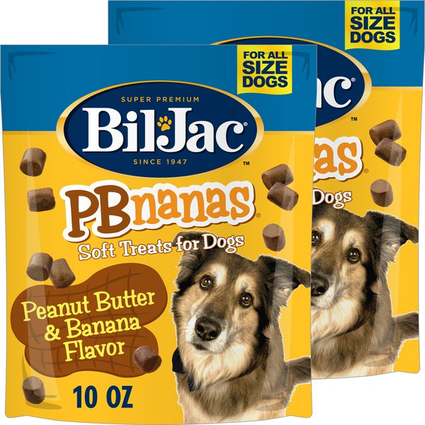 Bil-Jac PBnanas Peanut Butter & Banana Flavor Soft Dog Treats