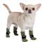 Show in main carousel: FinNero Halla Reflective Soft Fleece Dog Booties, Green, Small slide 1 of 7