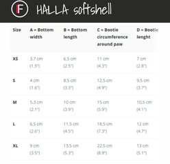 FinNero Halla Reflective Softshell Dog Booties, Black, X-Small slide 2 of 5