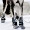 Show in main carousel: FinNero Halla Reflective Soft Fleece Dog Booties, Grey, X-Small slide 4 of 7