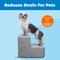Show in main carousel: Best Pet Supplies CertiPUR-US Certified Foam Foldable Dog Steps, Ash Gray Linen, 2-Steps slide 3 of 7