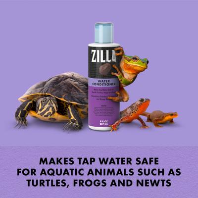 Show full view: Zilla Aquatic Reptile Water Conditioner, 8-oz bottle slide 3 of 10