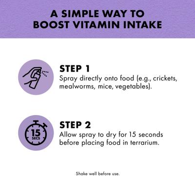 Show full view: Zilla Vitamin Supplement with Beta Carotene Reptile Food Spray, 8-oz bottle slide 7 of 10